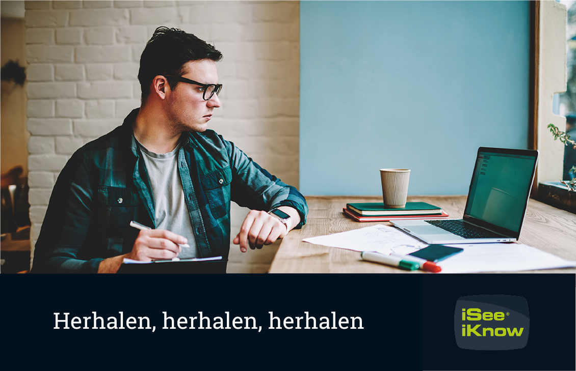 Afbeelding bij Herhalen, herhalen, herhalen 